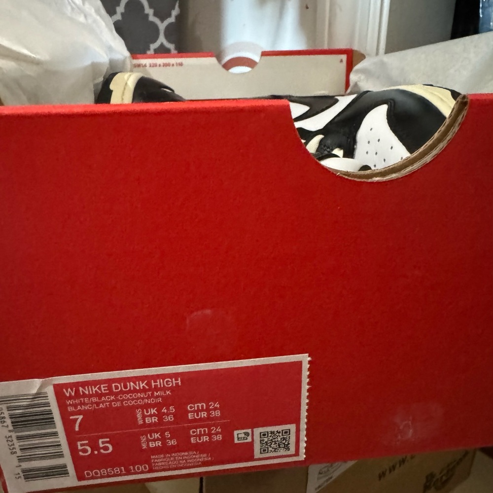 Nike Dunk High Vintage Black - Picture 2 of 7